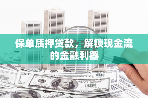 梅山保单质押贷款，解锁现金流的金融利器