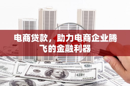 梅山电商贷款，助力电商企业腾飞的金融利器