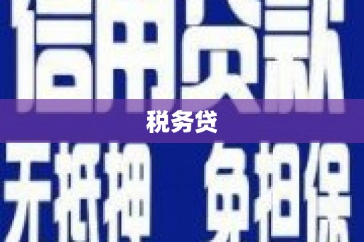 梅山税务贷