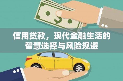 梅山信用贷款，现代金融生活的智慧选择与风险规避