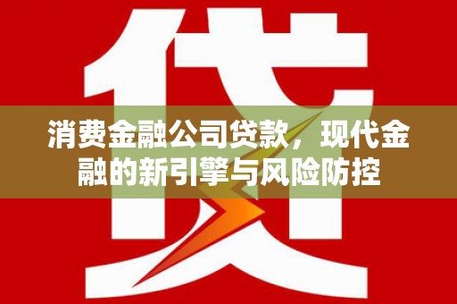 梅山消费金融公司贷款，现代金融的新引擎与风险防控