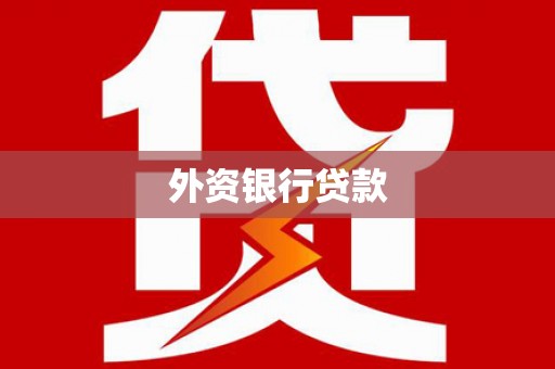 梅山外资银行贷款