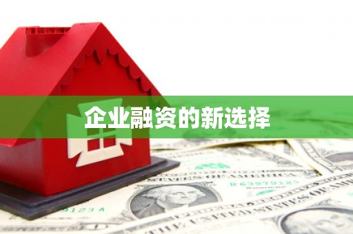 梅山企业融资的新选择