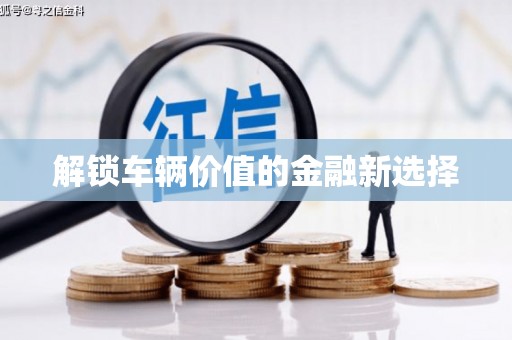 梅山解锁车辆价值的金融新选择