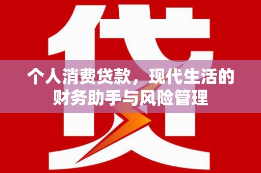 梅山个人消费贷款，现代生活的财务助手与风险管理