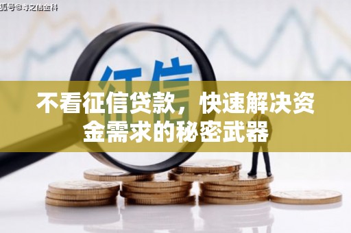 梅山不看征信贷款，快速解决资金需求的秘密武器