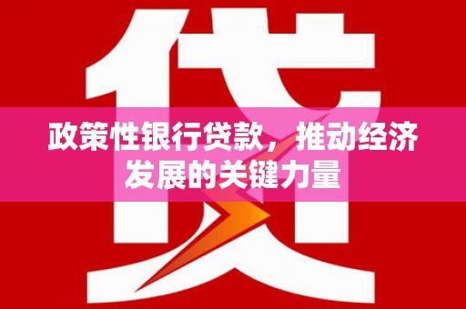 梅山政策性银行贷款，推动经济发展的关键力量