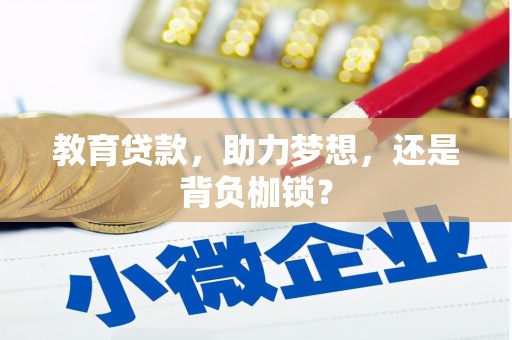 梅山教育贷款，助力梦想，还是背负枷锁？