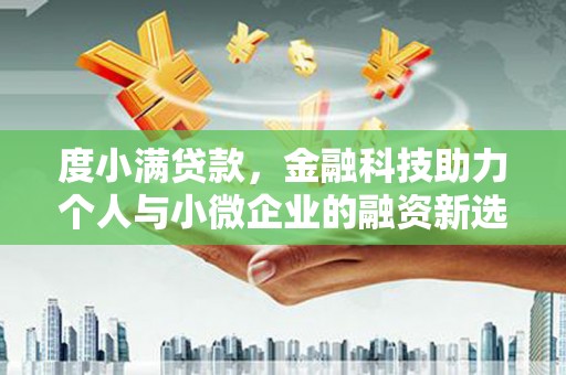 梅山度小满贷款，金融科技助力个人与小微企业的融资新选择