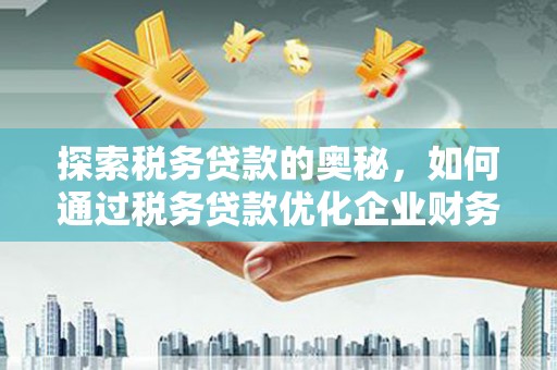 梅山探索税务贷款的奥秘，如何通过税务贷款优化企业财务