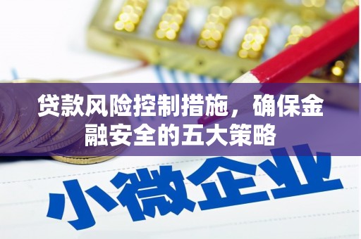 梅山贷款风险控制措施，确保金融安全的五大策略