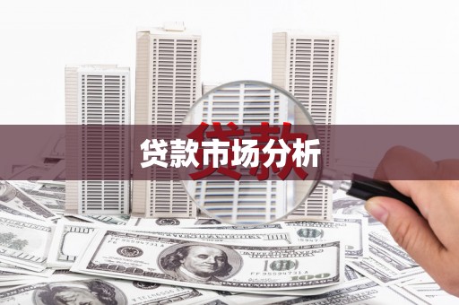 梅山贷款市场分析