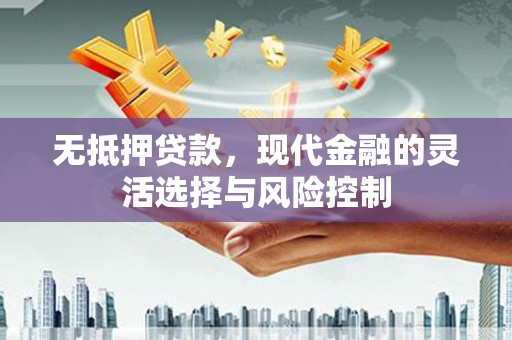 梅山无抵押贷款，现代金融的灵活选择与风险控制