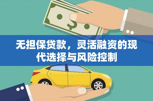 梅山无担保贷款，灵活融资的现代选择与风险控制
