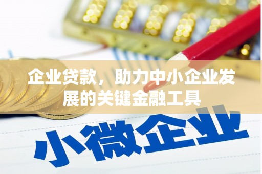 梅山企业贷款，助力中小企业发展的关键金融工具