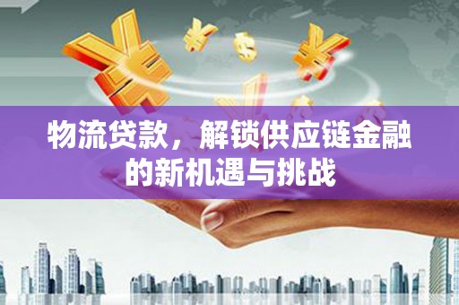 梅山物流贷款，解锁供应链金融的新机遇与挑战
