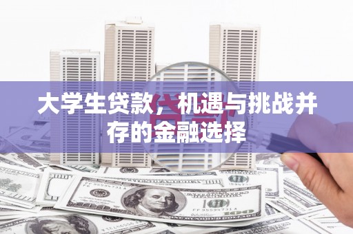 梅山大学生贷款，机遇与挑战并存的金融选择