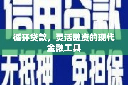 梅山循环贷款，灵活融资的现代金融工具